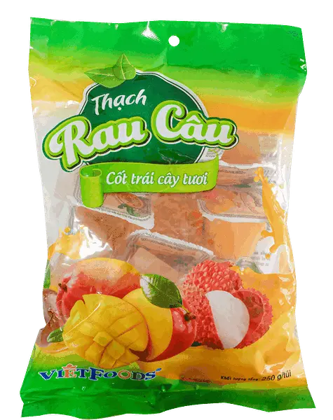Thạch rau câu cốt viên túi 