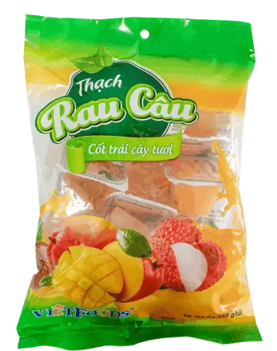 Thạch rau câu cốt viên túi 