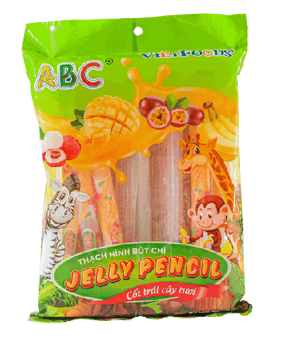 Thạch rau bút chì cốt trái cây tươi 