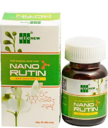 Thực phẩm bảo vệ sức khỏe NANO RUTIN	