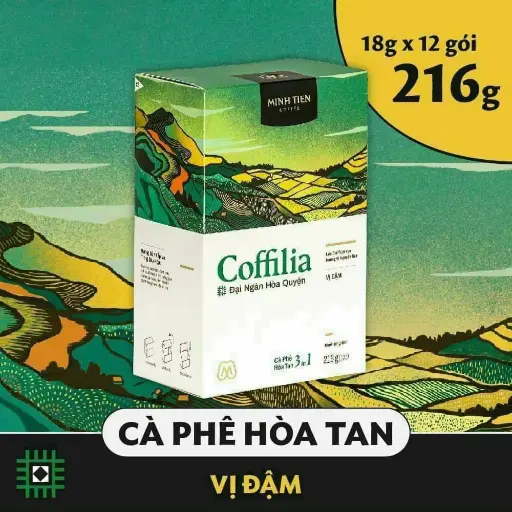 Cà phê hòa tan Coffilia 3in1 "Hương Rừng Ban Mai"