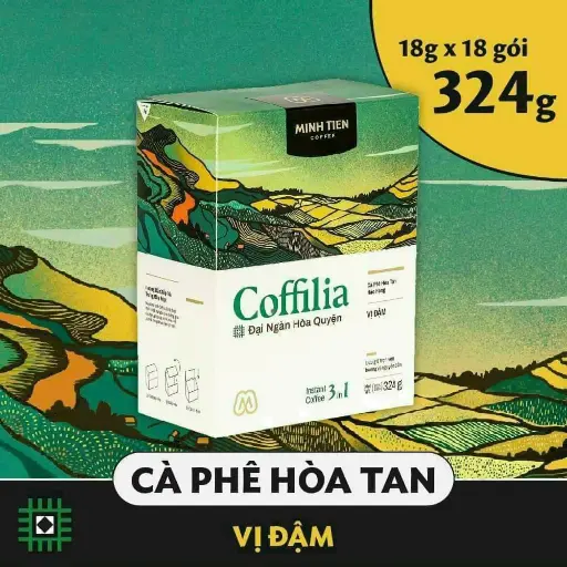 Cà phê hòa tan Coffilia 3in1 "Hương Vị Núi Rừng"