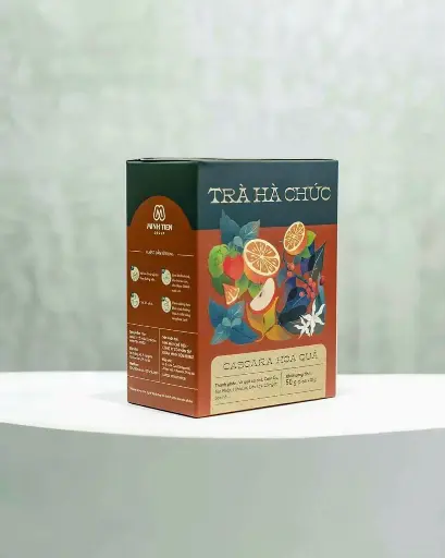 Trà Hà Chúc Cascara Hoa Quả 50g/hộp (5 gói x 10gr)