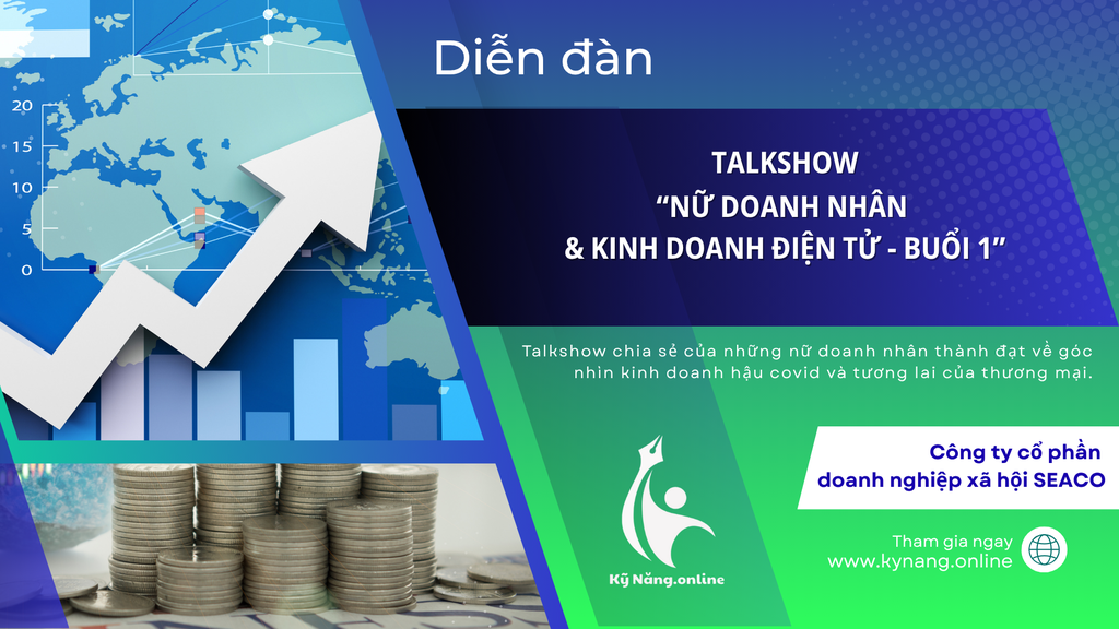 Talk show "Nữ Doanh Nhân Thời Đại Số"