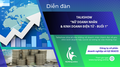 Talk show "Nữ Doanh Nhân Thời Đại Số"