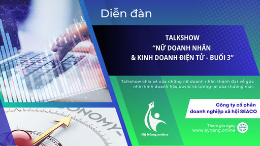 Talk show "Nữ Doanh Nhân & Kinh Doanh Số"